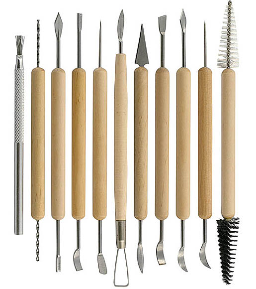 Kit de 11 outils pour céramique