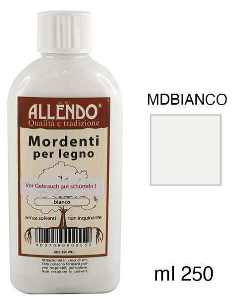 Teintures à bois - Flacon de 250 ml - Blanc - MDBIANCO