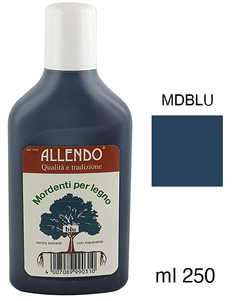 Teintures à bois - Flacon de 250 ml - Bleu - MDBLU