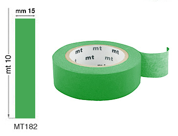 Ruban adhésif mm 15x10 mt - Green