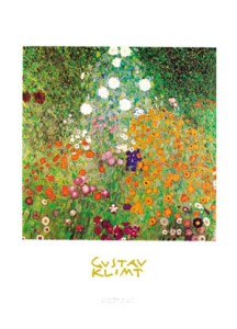 Poster: Klimt: Garden - 24x30 cm
