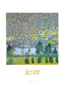 Poster: Klimt: Unterach - 24x30 cm