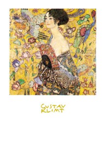 Poster: Klimt: Il Ventaglio - 50x70 cm