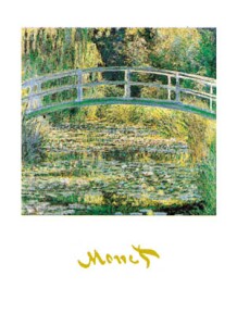 Poster: Monet: Pont à Giverny - 24x30 cm