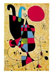 Poster: Mirò: Upside Down - 24x30 cm