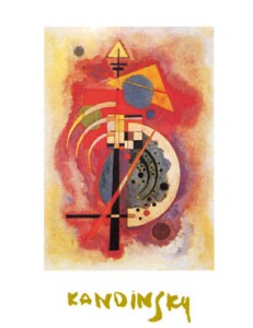 Poster: Kandinsky: Waiting - 24x30 cm