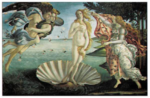 Poster: Botticelli: Nascita di Venere - 50x70 cm