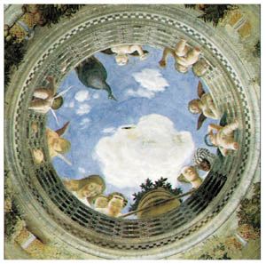 Poster: Mantegna: Camera degli Sposi - 95x95 cm