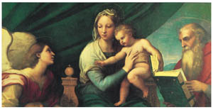 Poster: Raffaello: Madonna del Pesce -100x50 cm