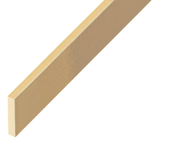 Hausse plastique plate 5x25mm - naturel