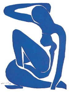 Poster: Matisse: Nudo Blue - 40x50 cm