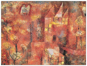 Poster: Klee: Il Bambino del Paesaggio - 37x50 cm