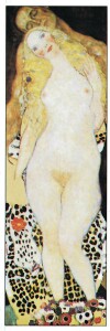Poster: Klimt: Adamo ed Eva - 40x120 cm