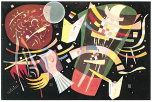 Poster: Kandinsky: Composizione X - 60x90 cm