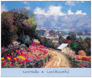 Poster: Wallis: Land Bountiful- 69x81 cm