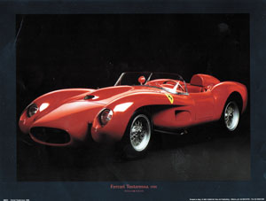 Poster: Maggi: Ferrari Testarossa - 40x30 cm