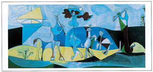 Poster: Picasso: La joie de vivre - 50x100 cm