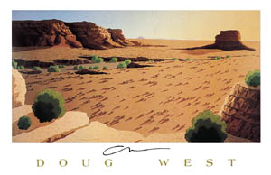 Poster: West: Sun Stride - 94x61 cm