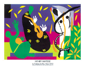 Poster: Matisse: La Tristesse du Roi - 40x50  cm