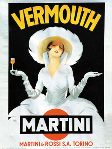 Poster: Dudovich: Vermouth Martini 1918 - 60x80 cm