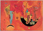 Poster: Kandinsky: Mit und Gegen - 90x120 cm
