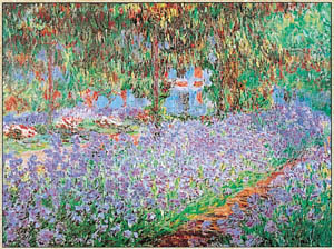 Poster: Monet: Il giardino - 50x70 cm