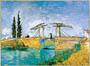 Poster: Van Gogh: Il ponte -  60x80 cm