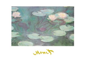 Poster: Monet: Ninfee - 40x50 cm