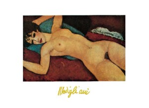 Poster: Modigliani: Nudo - 24x30 cm