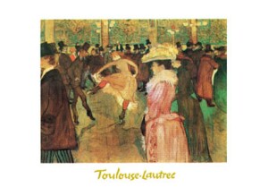 Poster: Toulouse-Lautrec: Dressage - 24x30 cm