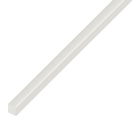 Hausse plastique 5x5mm - blanc