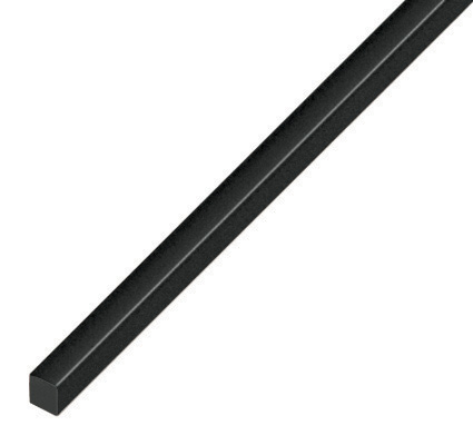 Hausse plastique 5x5mm - noir - P5NERO
