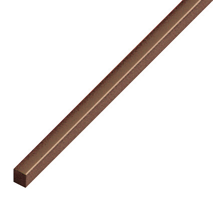 Hausse plastique 5x5mm - noyer - P5NOCE