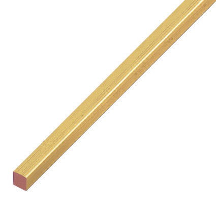 Hausse plastique 5x5mm - or