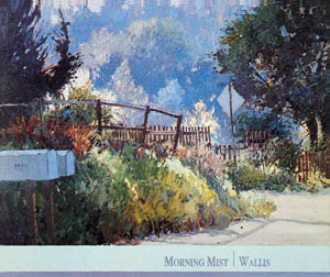 Poster: Wallis: Morning Mist - 64x77 cm