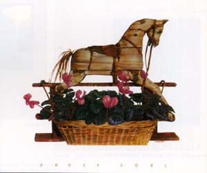 Poster: Noel: Antique Rocking Horse  -  94x79 cm