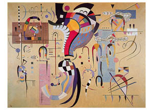 Poster: Kandinsky: Milieu Accompagne - 60x80 cm