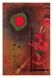 Poster: Kandinsky: Aufleuchten -40x50 cm