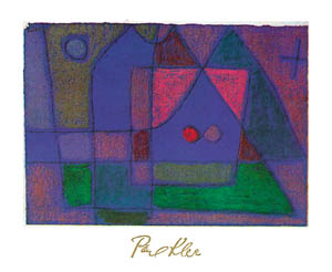 Poster: Klee: Cameretta a Venezia - 40x50 cm