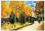Poster: Van Gogh: Giardino autunnale - 70x100 cm