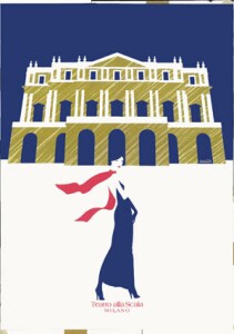 Poster: Dalla Costa: La Scala - 50x70 cm