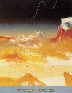 Poster: Larsen: Evening's Journey -  56x71 cm