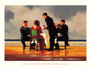 Poster: Vettriano: Elegy for a Dead Admiral - cm 50x40