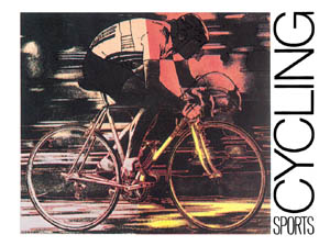 Poster: Renbaum: Cycling - 68x91 cm