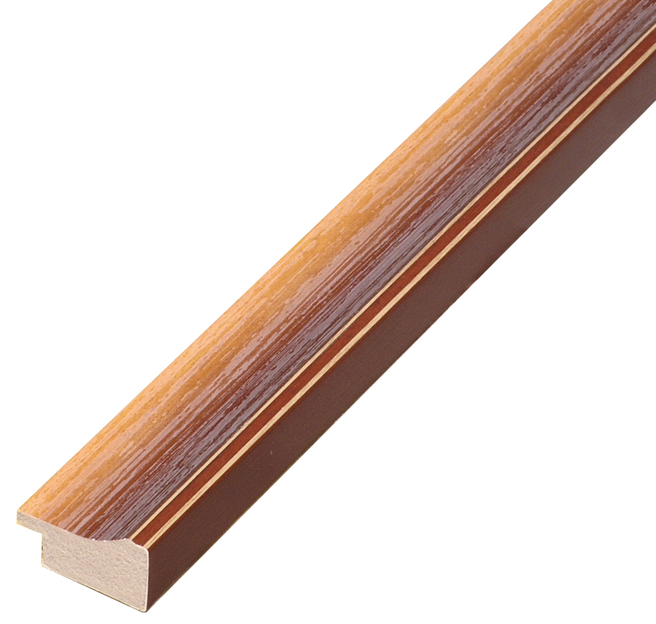 Baguette PVC - larg.32mm, haut.17mm - Rougeâtre - PVC32