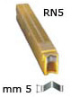Agrafes compatibles pour Cassese  5mm, 280 agr. (1 chargeur)