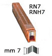 Agrafes compatibles pour Cassese  7mm, 280 agr. (1 chargeur)