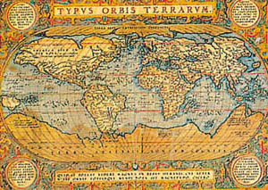 Gravure: Orbis Terrarum - 70x100 cm