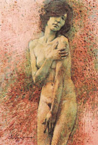 Gravure: Carcupino: Nudo - 50x70 cm