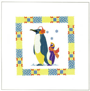 Stampa: Serie Baby Animals: Pingouins - cm 30x30